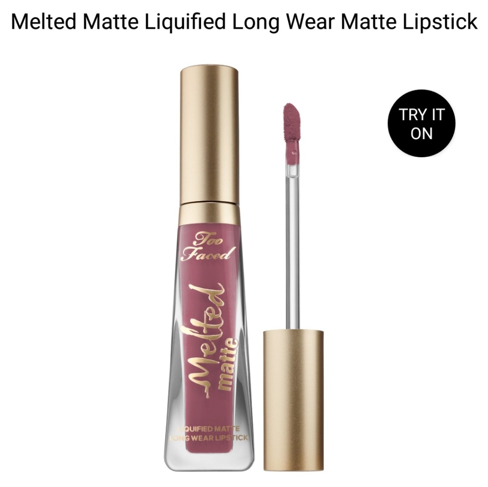 Too Faced melted lipstick in shade Queen B